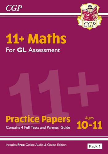 New 11+ GL Maths Practice Papers: Ages 10-11 - Pack 1 (with Parents' Guide & Online Edition) (CGP GL 11+ Ages 10-11) von Coordination Group Publications Ltd (CGP)